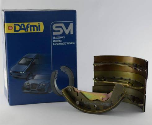 Dafmi DA269 - Комплект тормозных колодок, барабанные autosila-amz.com