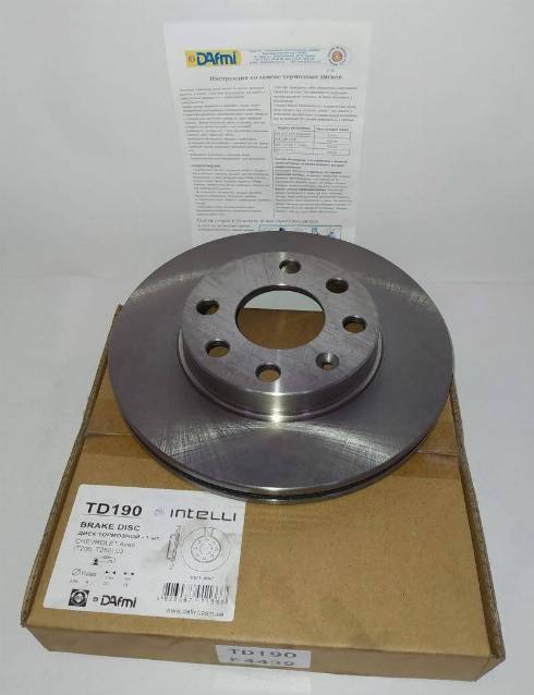 Dafmi TD190 - Тормозной диск autosila-amz.com