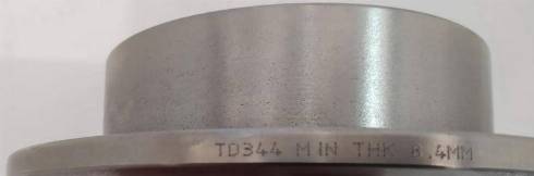 Dafmi TD344 - Тормозной диск autosila-amz.com