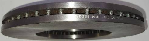 Dafmi TD238 - Тормозной диск autosila-amz.com