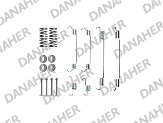 Danaher 7034 - Комплектующие, барабанный тормозной механизм autosila-amz.com