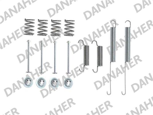 Danaher 7026 - Комплектующие, барабанный тормозной механизм autosila-amz.com