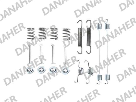 Danaher 7819 - Комплектующие, барабанный тормозной механизм autosila-amz.com