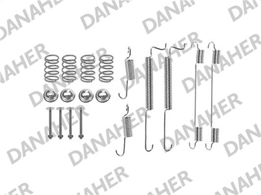 Danaher 7795 - Комплектующие, барабанный тормозной механизм autosila-amz.com