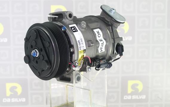 DA SILVA FC1243 - Компрессор кондиционера autosila-amz.com