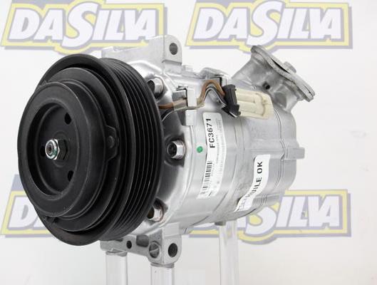 DA SILVA FC3671 - Компрессор кондиционера autosila-amz.com