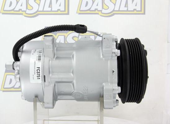 DA SILVA FC3751 - Компрессор кондиционера autosila-amz.com