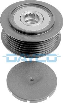 Dayco ALP2355 - Шкив ген-ра VOLVO: C30 1.8 FlexFuel/2.0 06-, S40 I 1.8/1.8 i/2.0 T/2.0 T4 95-03, S60 2.0 T/2.4/2.4 B autosila-amz.com