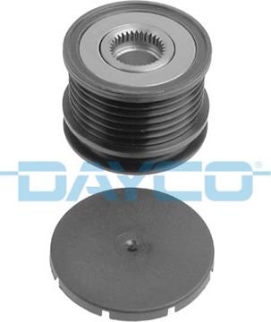 Dayco ALP2337 - Шкив генератора, муфта autosila-amz.com