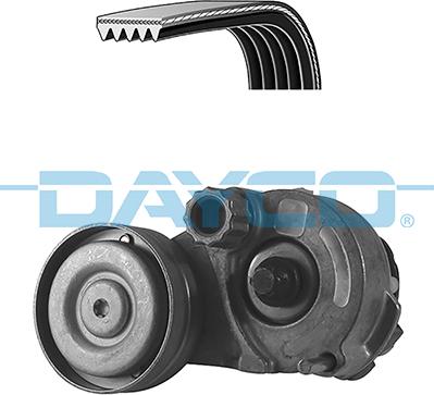 Dayco KPV407 - Поликлиновый ременный комплект autosila-amz.com