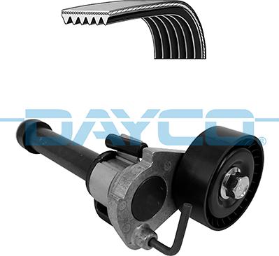 Dayco KPV435 - Поликлиновый ременный комплект autosila-amz.com