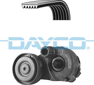 Dayco KPV573 - Комплект поликлинового ремня autosila-amz.com