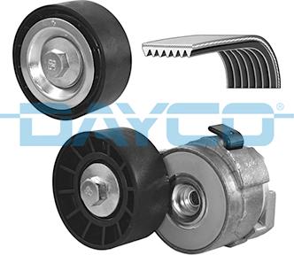 Dayco KPV070 - Поликлиновый ременный комплект autosila-amz.com