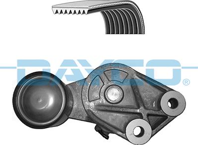 Dayco KPV162HD - Поликлиновый ременный комплект autosila-amz.com