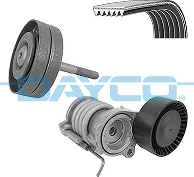 Dayco KPV359 - Поликлиновый ременный комплект autosila-amz.com