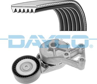 Dayco KPV269 - Поликлиновый ременный комплект autosila-amz.com