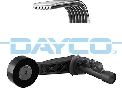 Dayco KPV284 - Поликлиновый ременный комплект autosila-amz.com