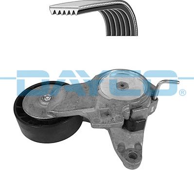 Dayco KPV232 - Поликлиновый ременный комплект autosila-amz.com