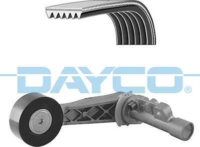 Dayco KPV222 - Поликлиновый ременный комплект autosila-amz.com