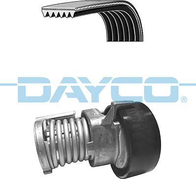 Dayco KPV902 - Поликлиновый ременный комплект autosila-amz.com