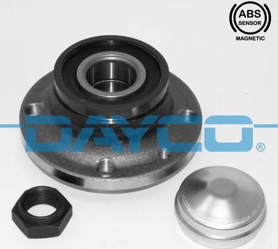 Dayco KWD1009 - Комплект подшипника ступицы колеса autosila-amz.com