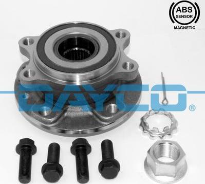 Dayco KWD1085 - Комплект подшипника ступицы колеса autosila-amz.com