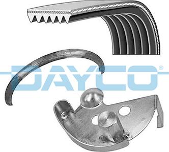 Dayco PVE002 - Поликлиновый ременный комплект autosila-amz.com