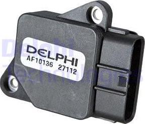 Delphi AF10136-11B1 - Датчик потока, массы воздуха autosila-amz.com