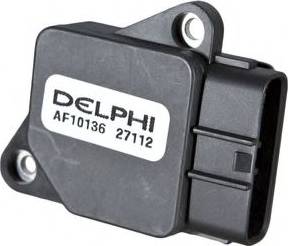 Delphi AF10136 - Датчик потока, массы воздуха autosila-amz.com