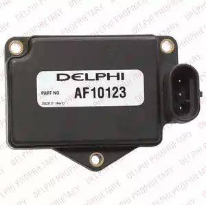 Delphi AF10123 - Датчик потока, массы воздуха autosila-amz.com