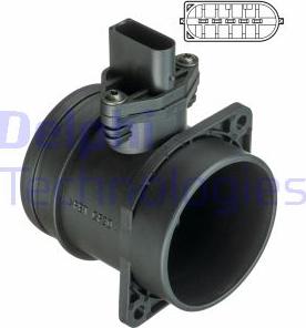 Delphi AF10361-17B1 - Датчик потока, массы воздуха autosila-amz.com