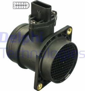 Delphi AF10301-17B1 - Датчик потока, массы воздуха autosila-amz.com