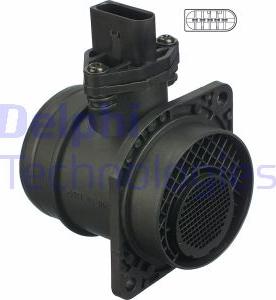 Delphi AF10258-12B1 - Датчик потока, массы воздуха autosila-amz.com