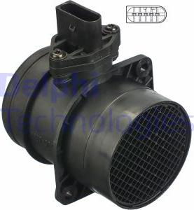 Delphi AF10266-12B1 - Датчик потока, массы воздуха autosila-amz.com