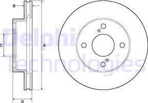 MDR MFD-2829 - Тормозной диск autosila-amz.com