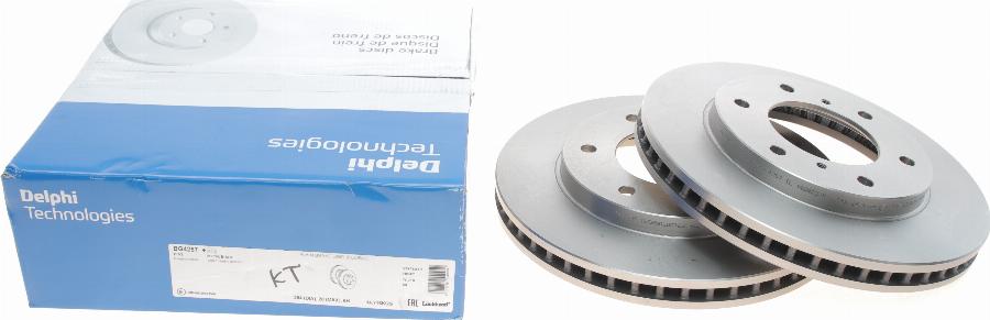 Delphi BG4257 - Тормозной диск autosila-amz.com