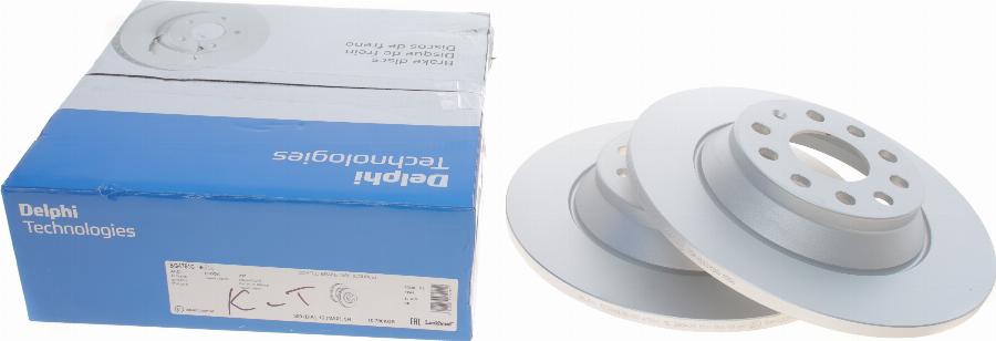 Delphi BG4751C - Тормозной диск autosila-amz.com
