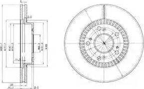 RIDER RD.3325.DF4486 - Тормозной диск autosila-amz.com