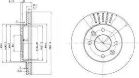 BOSCH 0 986 479 850 - Тормозной диск autosila-amz.com