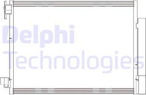 Delphi CF20415 - Конденсатор кондиционера autosila-amz.com