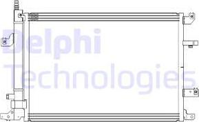 Delphi CF20316 - Конденсатор кондиционера autosila-amz.com