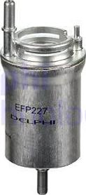 Delphi EFP227 - Топливный фильтр autosila-amz.com