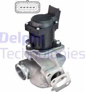 Delphi EG10507-12B1 - Клапан возврата ОГ autosila-amz.com