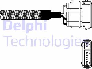 Delphi ES10976-12B1 - Лямбда-зонд, датчик кислорода autosila-amz.com