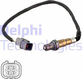 Delphi ES21189-12B1 - Лямбда-зонд, датчик кислорода autosila-amz.com