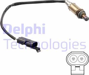Delphi ES21337-12B1 - Лямбда-зонд, датчик кислорода autosila-amz.com