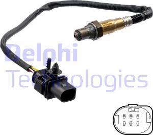 Delphi ES21247-12B1 - Лямбда-зонд (501мм) ALFA ROMEO 159, 166, GIULIETTA, SPIDER FIAT BRAVO II, DOBLO, DOBLO CARGO, DUCATO autosila-amz.com