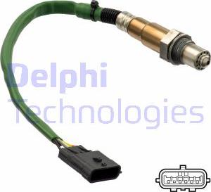 Delphi ES21250-12B1 - Лямбда-зонд, датчик кислорода autosila-amz.com