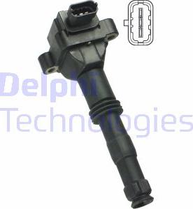 Delphi GN10504-12B1 - Катушка зажигания autosila-amz.com