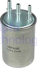 Delphi HDF925E - Топливный фильтр autosila-amz.com